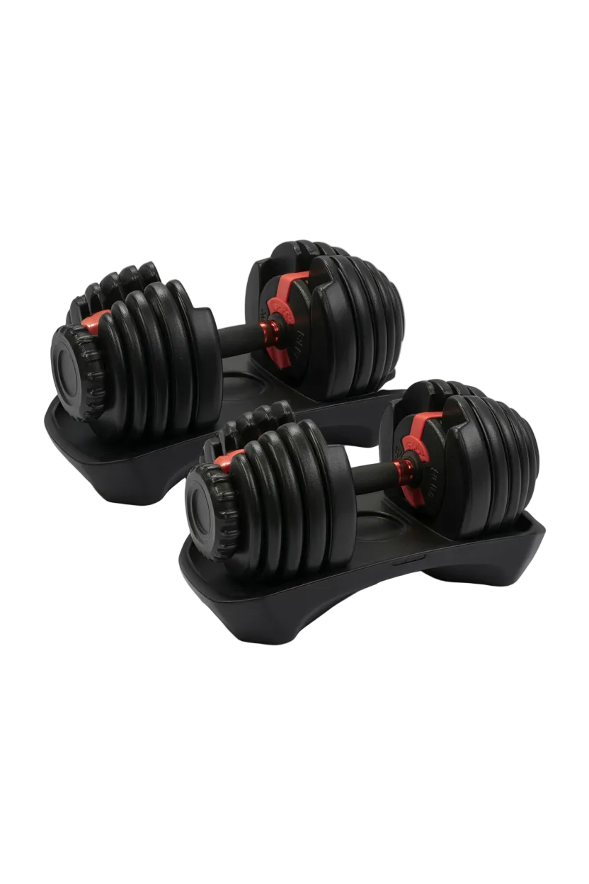 Selectable Adjustable Dumbbell Pair (2.5 kg to 24 kg)
